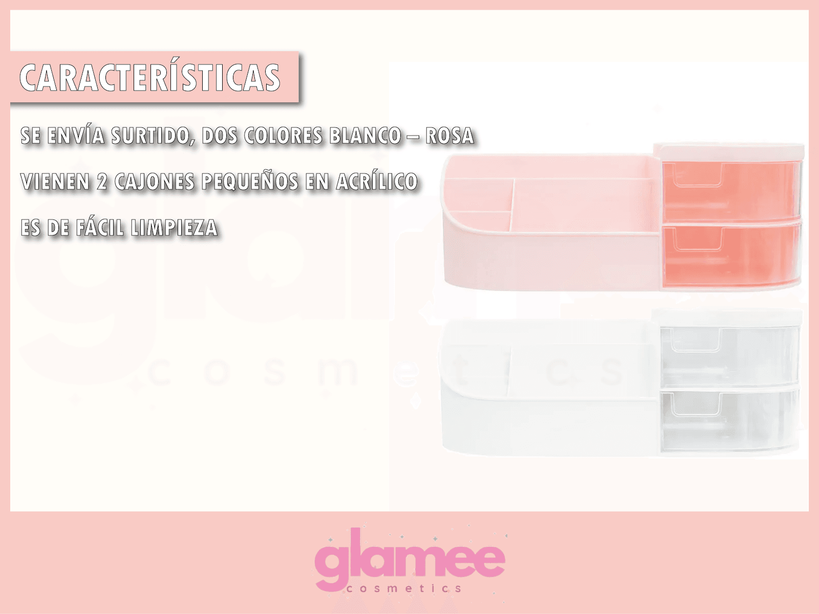Organizador Maquillaje Love Letters Trendy - Image 2