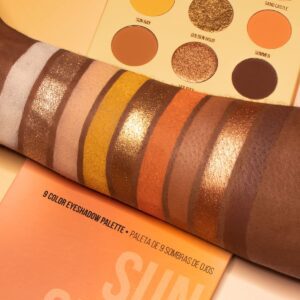 Paleta X 9 Sombras Compactas Samy # 04. Sushine - Image 2